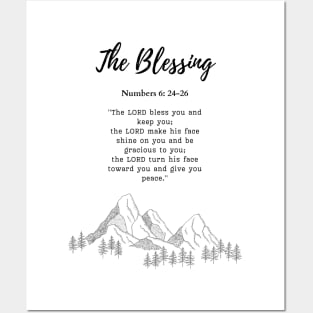 The Blessing Numbers 6:24-26 Posters and Art